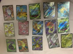 pokemon cards sr &SSR Alakazam EX Wigglytuff EX Saur EX lots 15 s.Chinese J31 - Image 2
