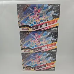 Pokemon Astral Radiance Build And Battle Stadium - New Sealed TCG (3 Boxes) - Image 1