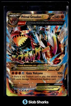 2015 POKEMON XY PRIMAL CLASH #86/160 GROUDON - Image 1