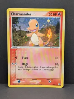 Charmander 113/112 Firered & Leafgreen Holo Secret Rare Pokemon TCG Charizard NM - Image 1