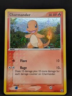 Charmander 113/112 Firered & Leafgreen Holo Secret Rare Pokemon TCG Charizard NM - Image 3