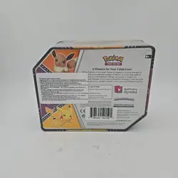 Pokemon 2020 V POWER TINS - Pikachu V - Sealed - Image 4