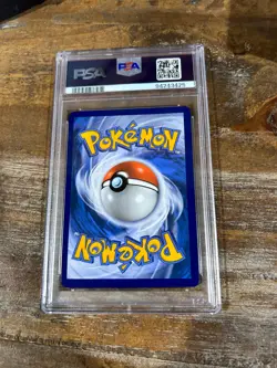 POKEMON 2022 Silver Tempest Full Art HO-OH V #187 PSA 8 RARE - Image 2