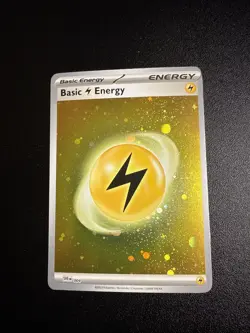 LIGHTNING ENERGY SVE 004 COSMOS HOLO POKEMON TCG NM-LP - Image 1