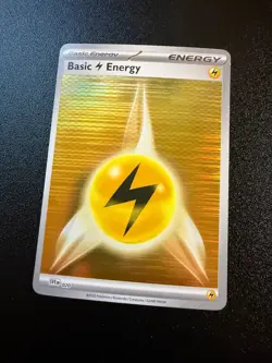 Basic Lightning Energy [Holo] #20 Pokemon Scarlet & Violet Energy - Image 1