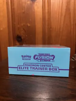 Pokemon Center Fusion Strike Elite Trainer Box PC ETB Sealed - Image 5