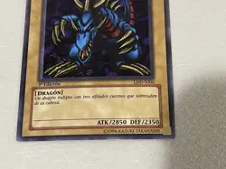 Tri-Horned Dragon LDD-S000 1ST Edition SPANISH Secret Rare LOB-000 Yugioh HP - Image 4