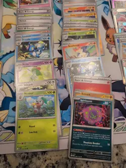 Lot Of 120 Pokemon Cards from Mega Evolution - Holo, Reverse, And Bulk - Image 5