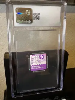 1998 Pokemon Game Boy GB Pocket Mini Card Abra Prism CGC 8 POP 1 None Higher 063 - Image 2