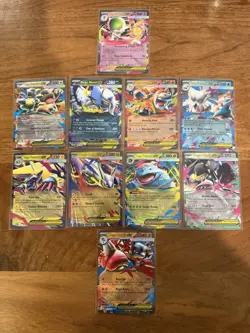 Mega Evolutions EX Complete Lot / 10 Cards (Complete Set) - Image 1