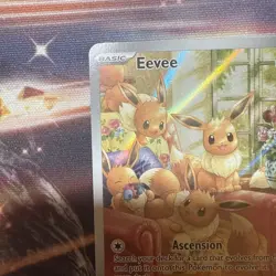 Pokemon Eevee TCG Card Twilight Masquerade Illustration Rare 188/167 - Image 4