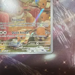 Pokemon Eevee TCG Card Twilight Masquerade Illustration Rare 188/167 - Image 5
