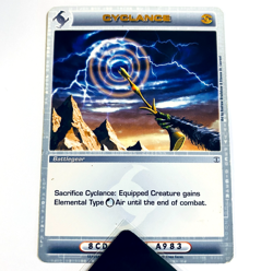 Chaotic TCG Card : Cyclance Dawn Of Perim Dop First Edition Rare Battlegear #137 - Image 1