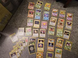 Team Rocket Pokemon Card Mixed Lot Unlimited Vintage 1999 - Image 2