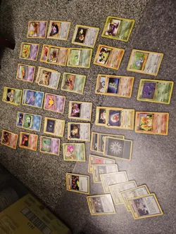 Team Rocket Pokemon Card Mixed Lot Unlimited Vintage 1999 - Image 3