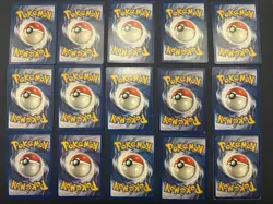 Vintage WOTC Pokemon TCG Holo Rare / Non Holo Rare - Lot Of 51 Cards - Image 2