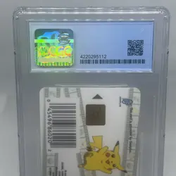 1999 Pokemon Snap Bulbasaur Smart Card Blockbuster Video Nintendo CGC 8.5 - Image 5