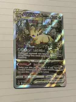Leafeon VSTAR GG35/GG70 Holo Full Art Pokemon Trading Card - Image 3