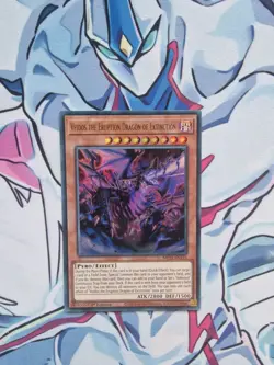 Veidos The Eruption Dragon Of Extinction 1st Edition Ultra Rare MP25 Yugioh Card - Image 1