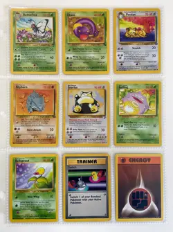 Pokemon Card Binder Collection - Vintage Card Lot | 1999-2000 WOTC Rare/Uncommon - Image 1
