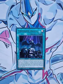 Forbidden Droplet 1st Edition Ultra Rare BLMM Yugioh Card - Image 1