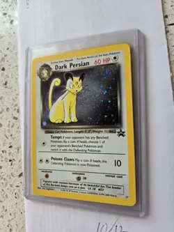 Pokemon TCG Dark Persian Holo Promo Card 17 - Image 3
