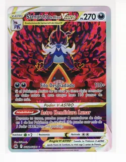 ~ESP~ SPANISH Samurott de Hisui V Astro GG52 Crown Zenith Pokemon Card (C1) - Image 1
