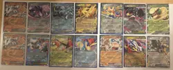 MODERN SET RARE EX Pokemon CARDS English 14 Card Lot NM - Image 1