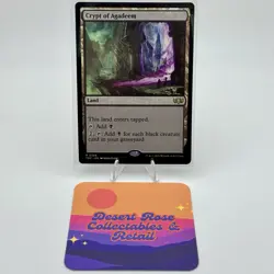 MTG Crypt of Agadeem 354 Regular Commander: Tarkir: Dragonstorm TDM NM - Image 1