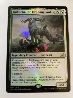 MTG FOIL Kaheera, the Orphanguard - Ikoria: Lair of Behemoths NM - Image 1
