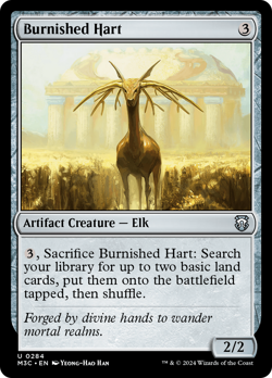 Burnished Hart #284 | Near Mint | Modern Horizons 3 Commander Magic MTG - Image 1