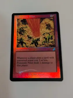 1x Pyrostatic Pillar MTG Scourge Foil MP - Image 2