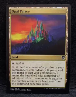 Magic The Gathering TCG, Opal Palace, Commander Legends 352/361 Regular Common - Image 1
