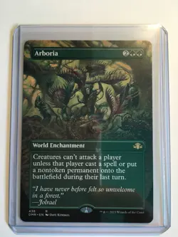 MTG Arboria Pack Fresh Borderless Dominaria Remastered DMR - Image 3