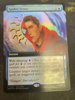 Spider-Sense - Buy-a-box promo Marvel Spider Man - MTG FOIL - Image 1