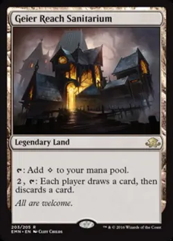 MTG Geier Reach Sanitarium, Eldritch Moon, Heavily Played, English - Image 1