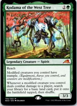 Kodama of the West Tree 199 Kamigawa: Neon Dynasty NM MTG - Image 1
