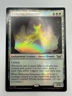 MTG TCG Enduring Innocence Duskmourn: House of Horror Foil - Image 1