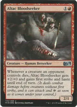 1x Foil - Altac Bloodseeker - Magic the Gathering MTG Magic 2015 M15 - Image 1
