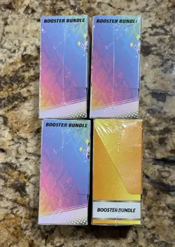 Pokemon TCG Prismatic Evolutions Surging Sparks Booster Bundle Lot of 4 - Image 3