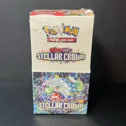 Pokemon Stellar Crown Expansion Booster Box - 18 Packs SEALED (tear) A 250001 - Image 1