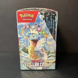 Pokemon Stellar Crown Expansion Booster Box - 18 Packs SEALED (tear) A 250001 - Image 3