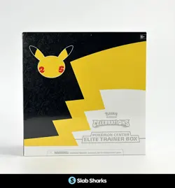 POKEMON CENTER TCG CELEBRATIONS ELITE TRAINER BOX SEALED BOX - Image 1