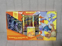 Pokemon Reshiram & Charizard GX Evolving Skies Premium Collection Box Sealed NEW - Image 1