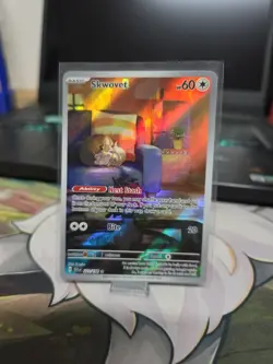 Pokemon TCG Skwovet 222/198 S & V Holo Secret Rare Full Art Near Mint/ Mint - Image 1