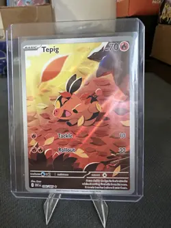 Pokemon TCG Tepig White Flare Illustration Rare 096/086 - Mint & Pack Fresh - Image 3