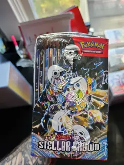 Pokemon Stellar Crown Booster Box, Sealed S&V - Image 2