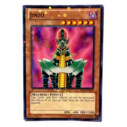 Jinzo NM Starfoil Rare BP01-EN003 Unlimited Yu-Gi-Oh! TCG See Photos - Image 1