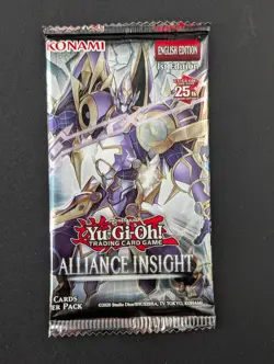 Lot of (105) Yu-Gi-Oh! TCG Alliance Insight 1st Edition Booster Packs Sealed EN - Image 2
