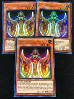 Yugioh Keldo The Sacred Protector MAMA-EN025 1st ULTRA x3 (NM) - Image 1